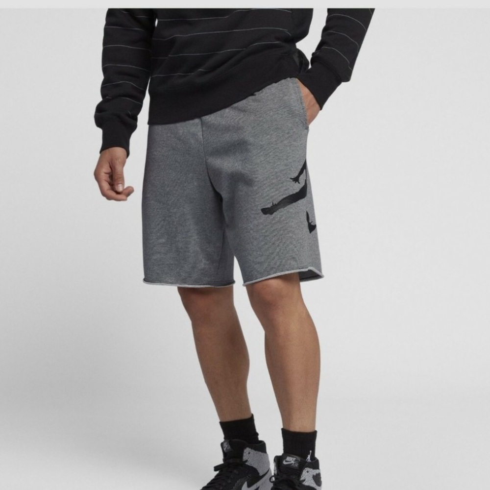 Jordan Athletic Youth Shorts in Gray